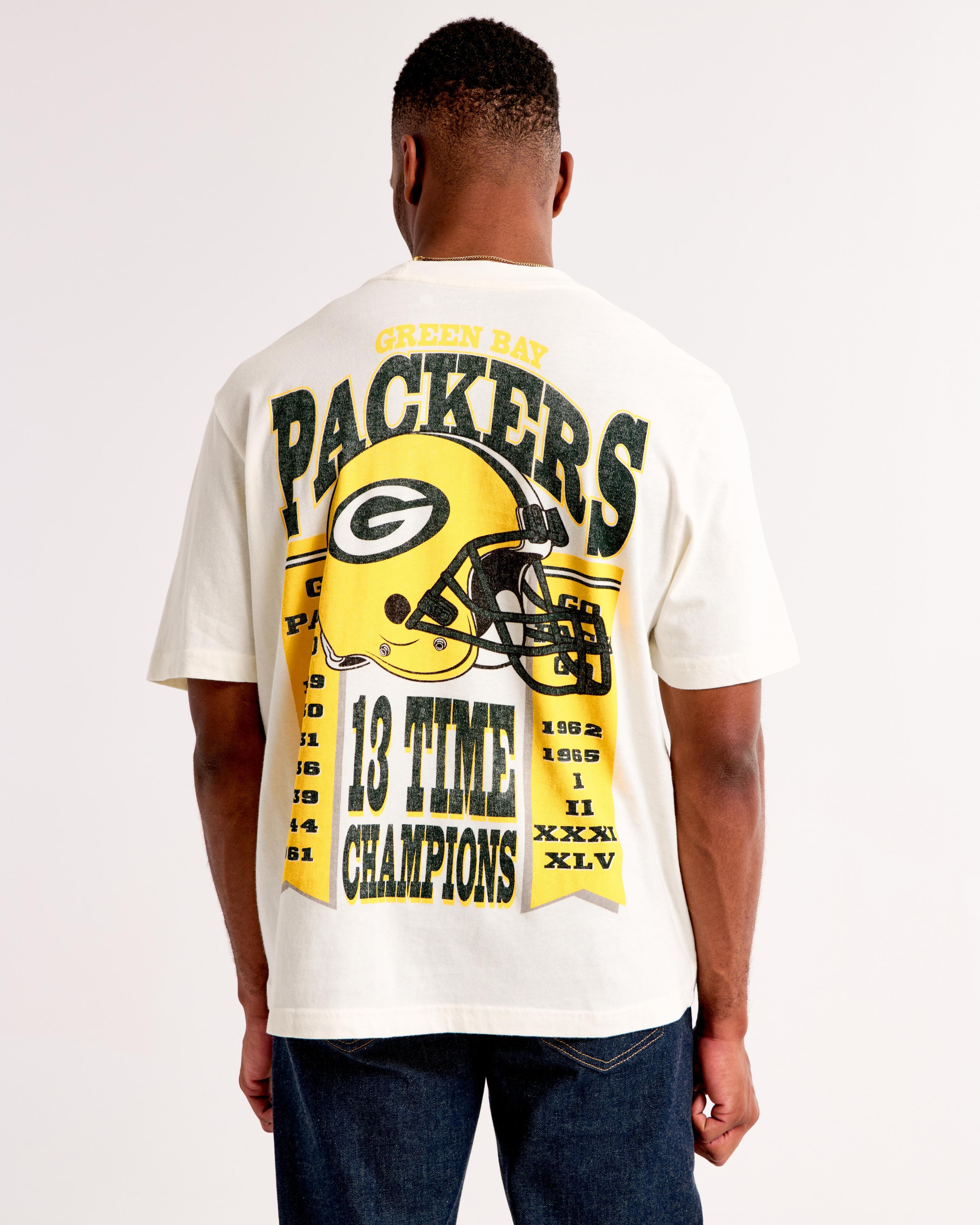 Green Bay Packers Vintage-Inspired Graphic Tee Product Image