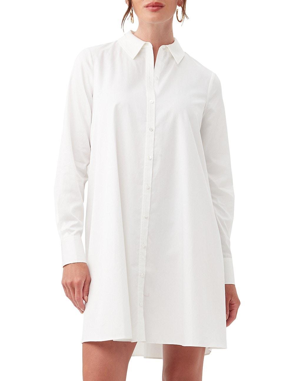 Womens Tulla Satten Cotton Shirtdress Product Image