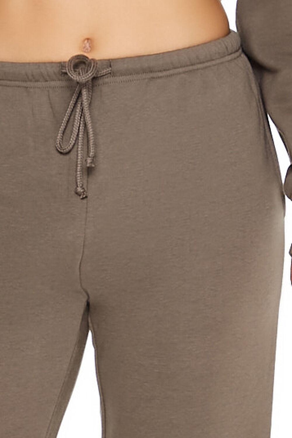 Fleece Drawstring Joggers | Forever 21 Product Image