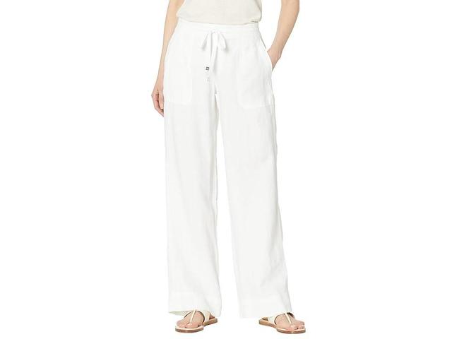 Lauren Ralph Lauren Wide Leg Linen Pants Product Image