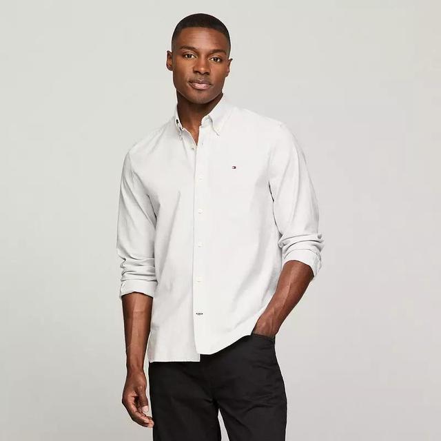 Mens Tommy Hilfiger Custom Fit Essential Stretch Oxford Shirt Product Image