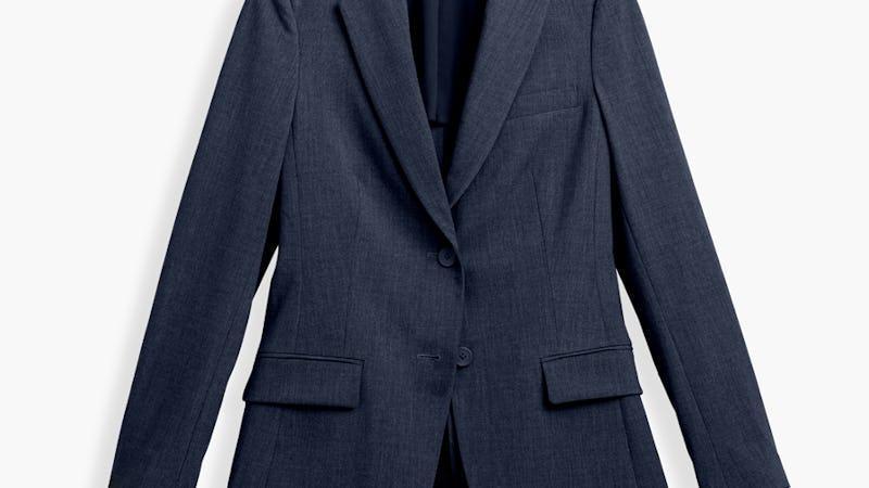 Dark Navy Heather Women’s Velocity Tailored Blazer Product Image