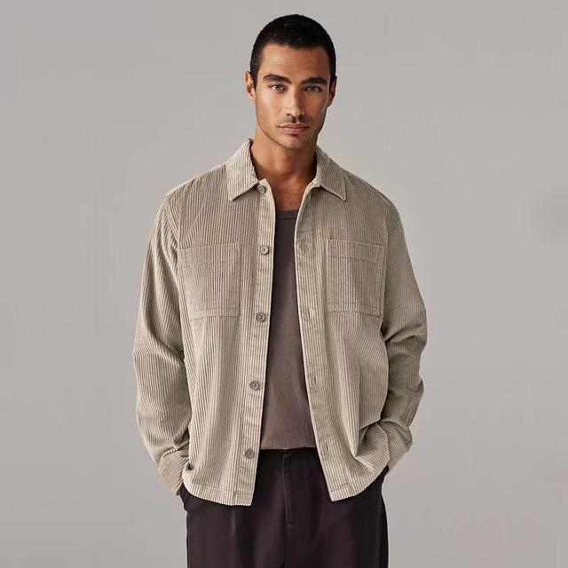 Mens NEXT Corduroy Twin Pocket Shacket Overshirt Product Image