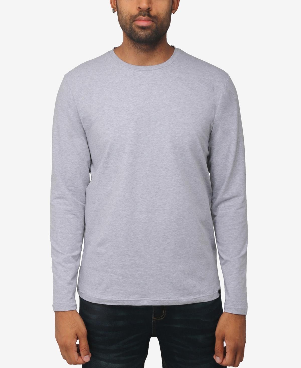 X-Ray Mens Soft Stretch Crew Neck Long Sleeve T-shirt Product Image