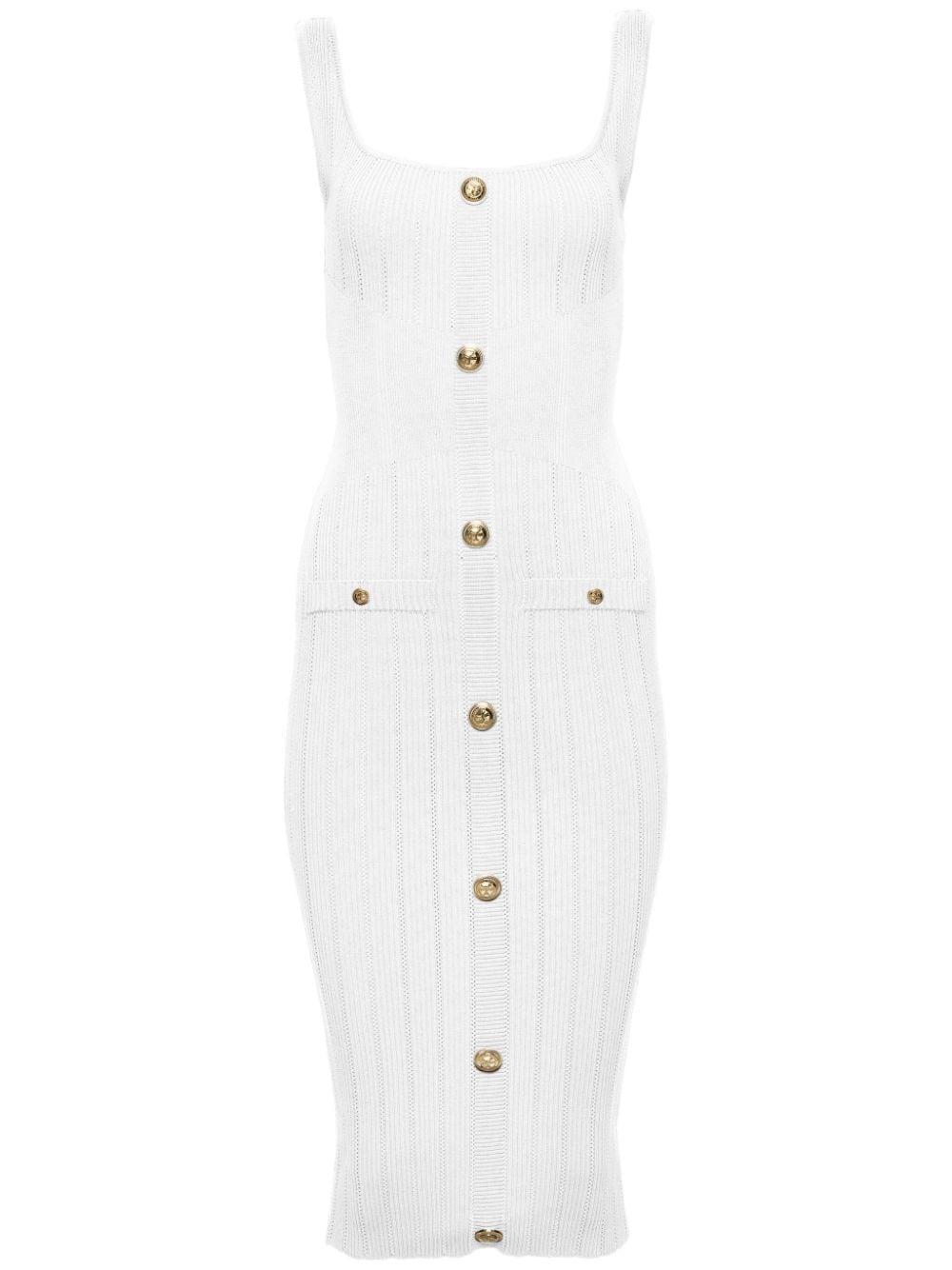 Laney Dress In White Gold Product Image