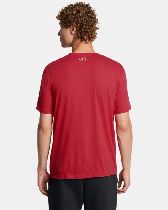 Men's UA Performance Cotton Collegiate T-Shirt Product Image