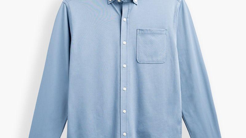 Lava Blue Men's Hybrid Button-Down Product Image