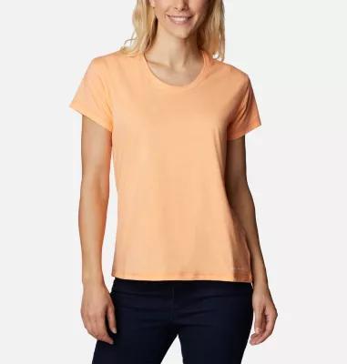 Columbia Sun Trek Short Sleeve Tee Women's Clothing Product Image