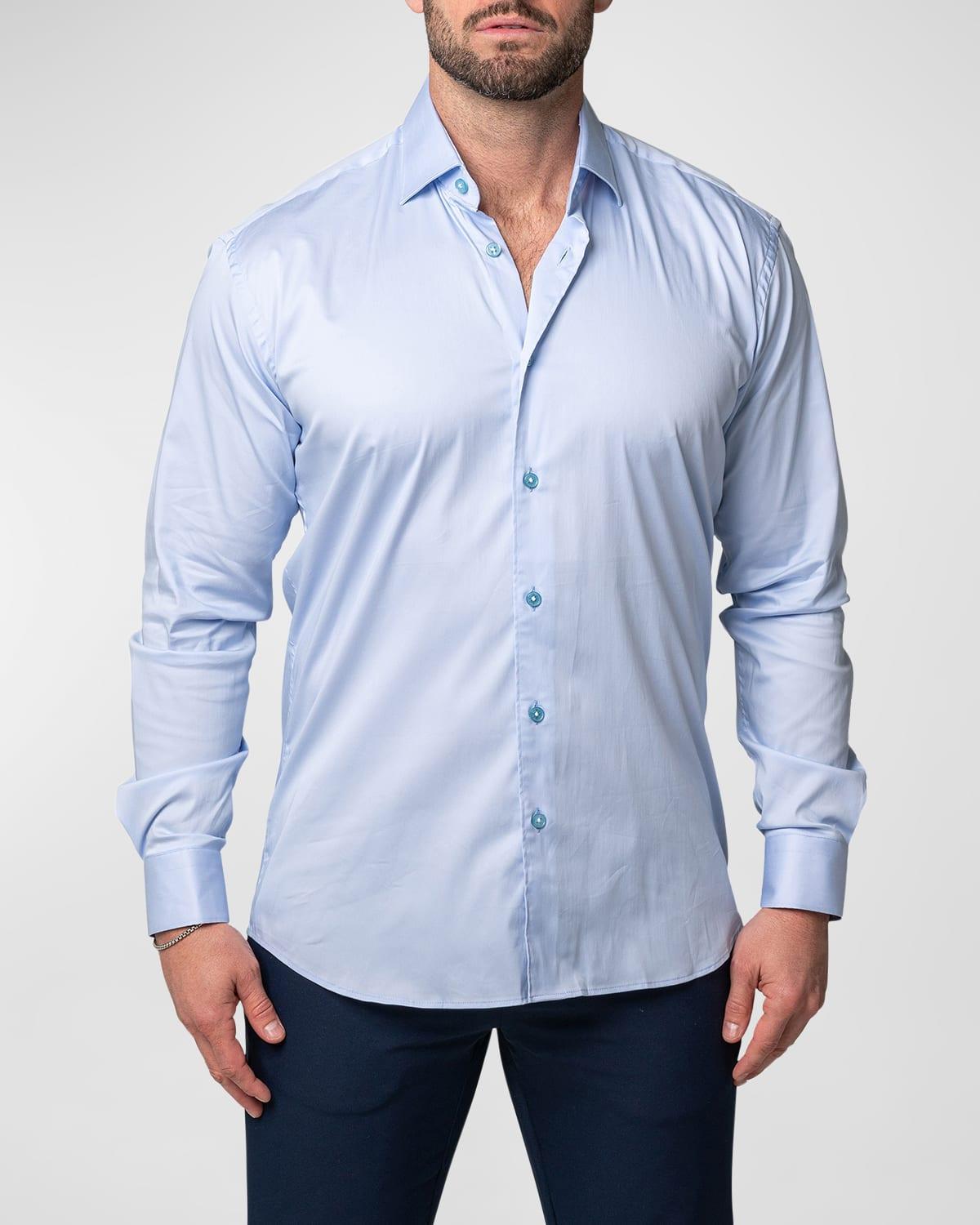 Mens Fibonacci Button-Front Shirt Product Image