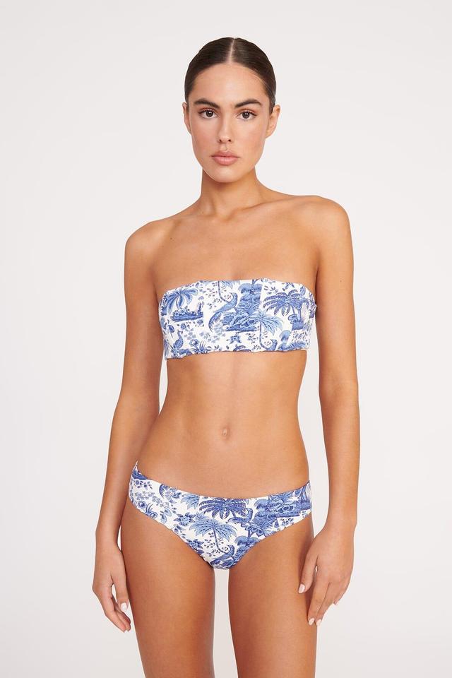 MALA BIKINI TOP | BLUE TOILE Product Image