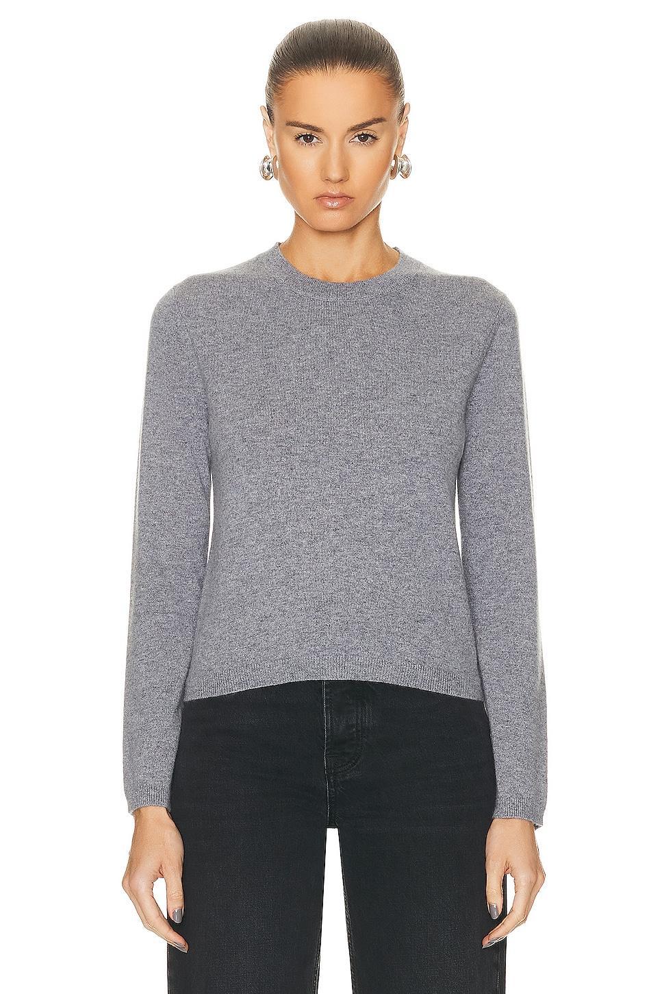 Guest In Residence Shrunken Crew Sweater in Navy Product Image