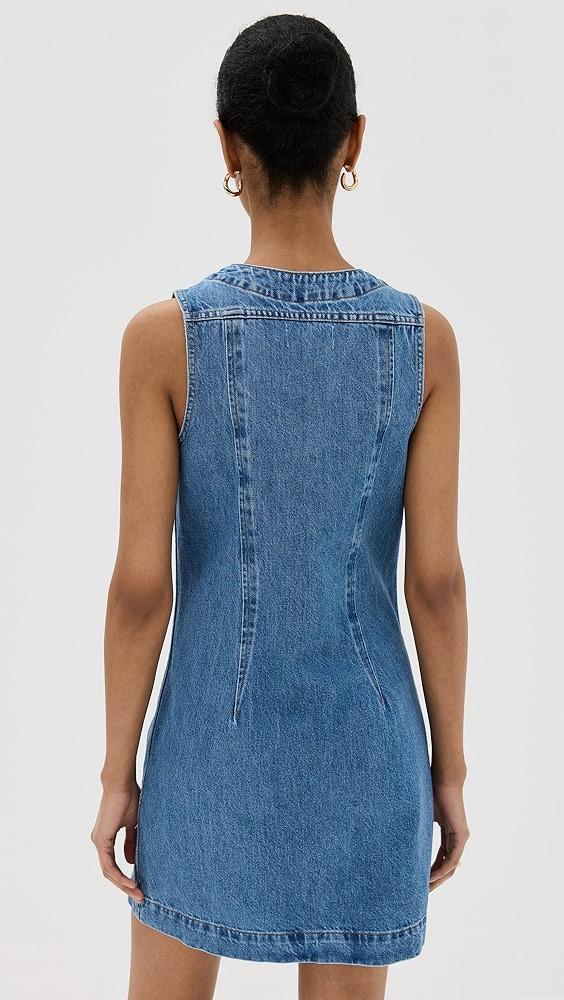 FRAME Sleeveless Trucker Pocket Dress | Shopbop Product Image