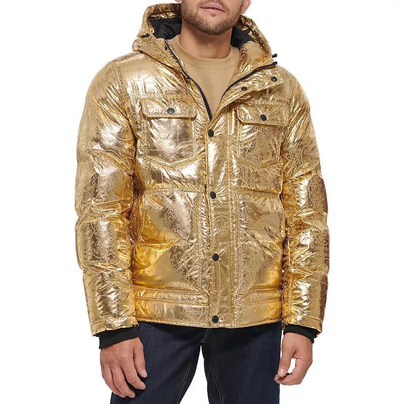 Mens Levis Heavyweight Hooded Puffer Jacket Product Image