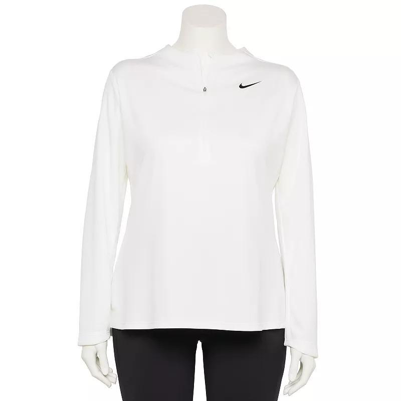 Plus Size Nike Dri-FIT UV Club Half-Zip Golf Top, Womens product image