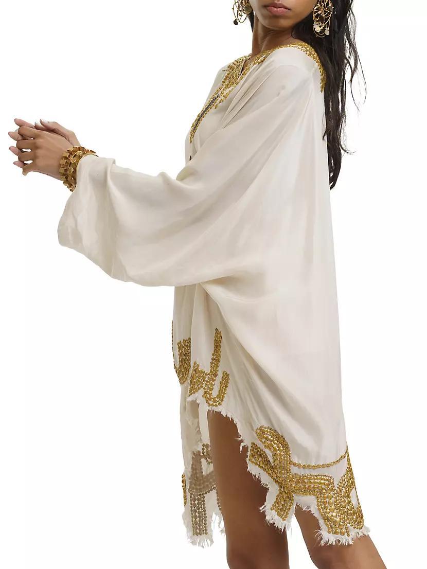 Embellished Silk Tunic Product Image