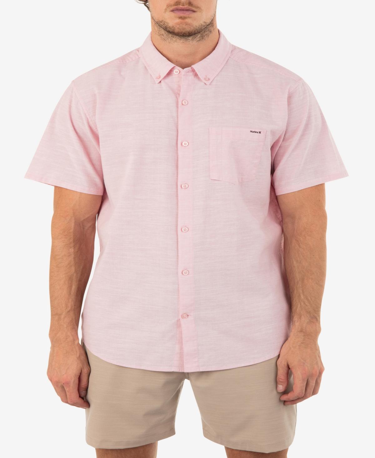 Hurley Mens One and Only Stretch Button-Down Shirt Product Image