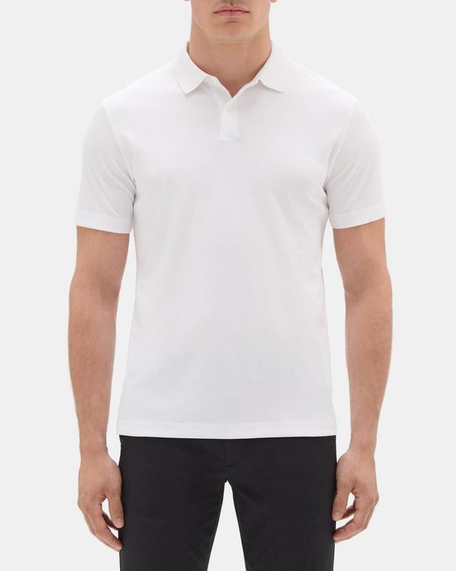 Standard Polo in Piqué Cotton Product Image