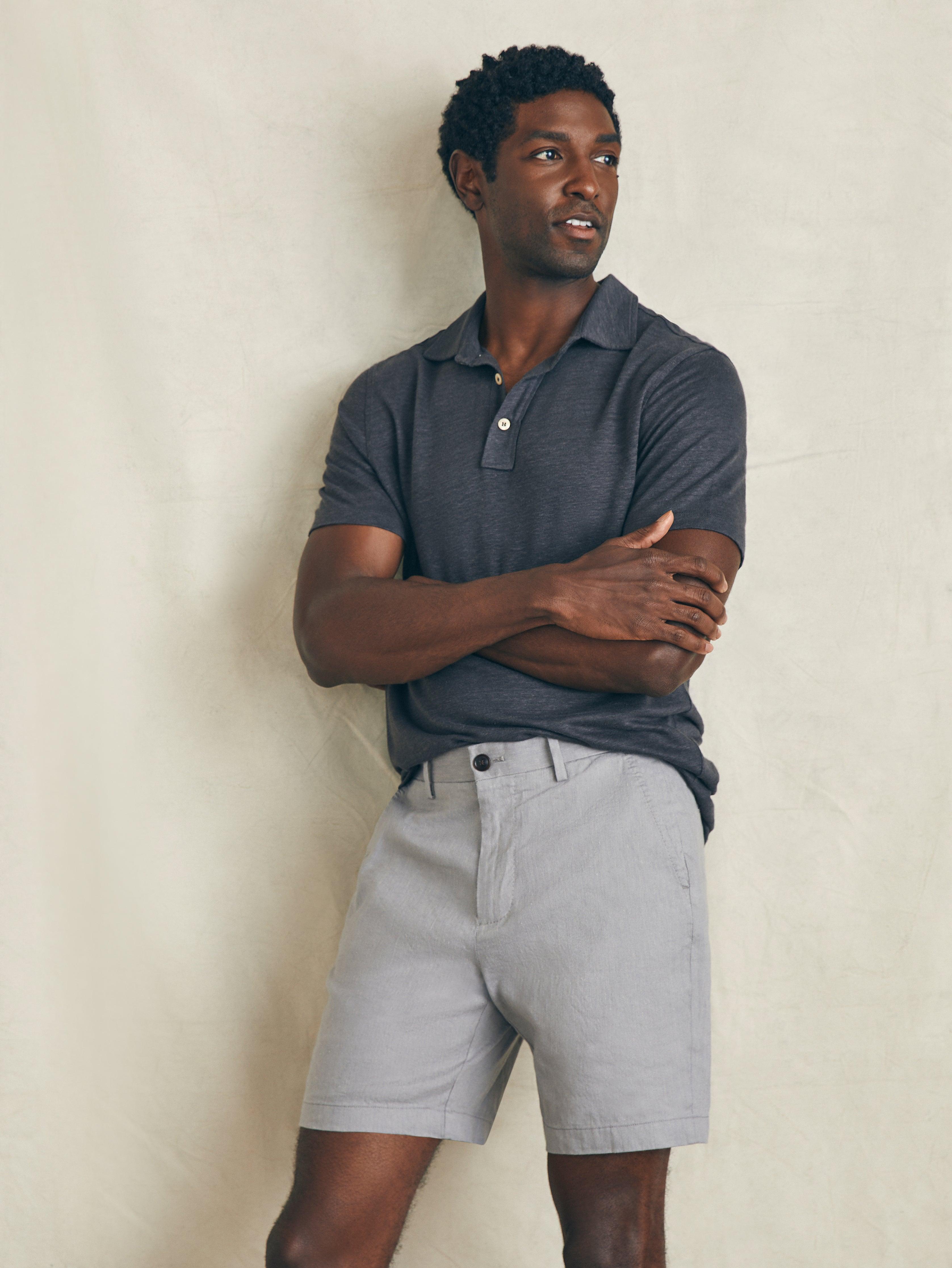 Movement™ Flex Linen Short (7" Inseam) - Rocky Hill Male Product Image