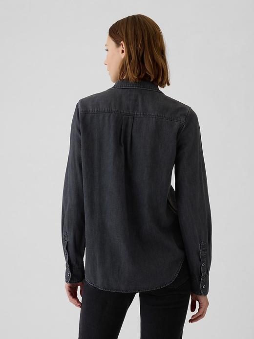 Organic Cotton Denim Perfect Shirt Product Image