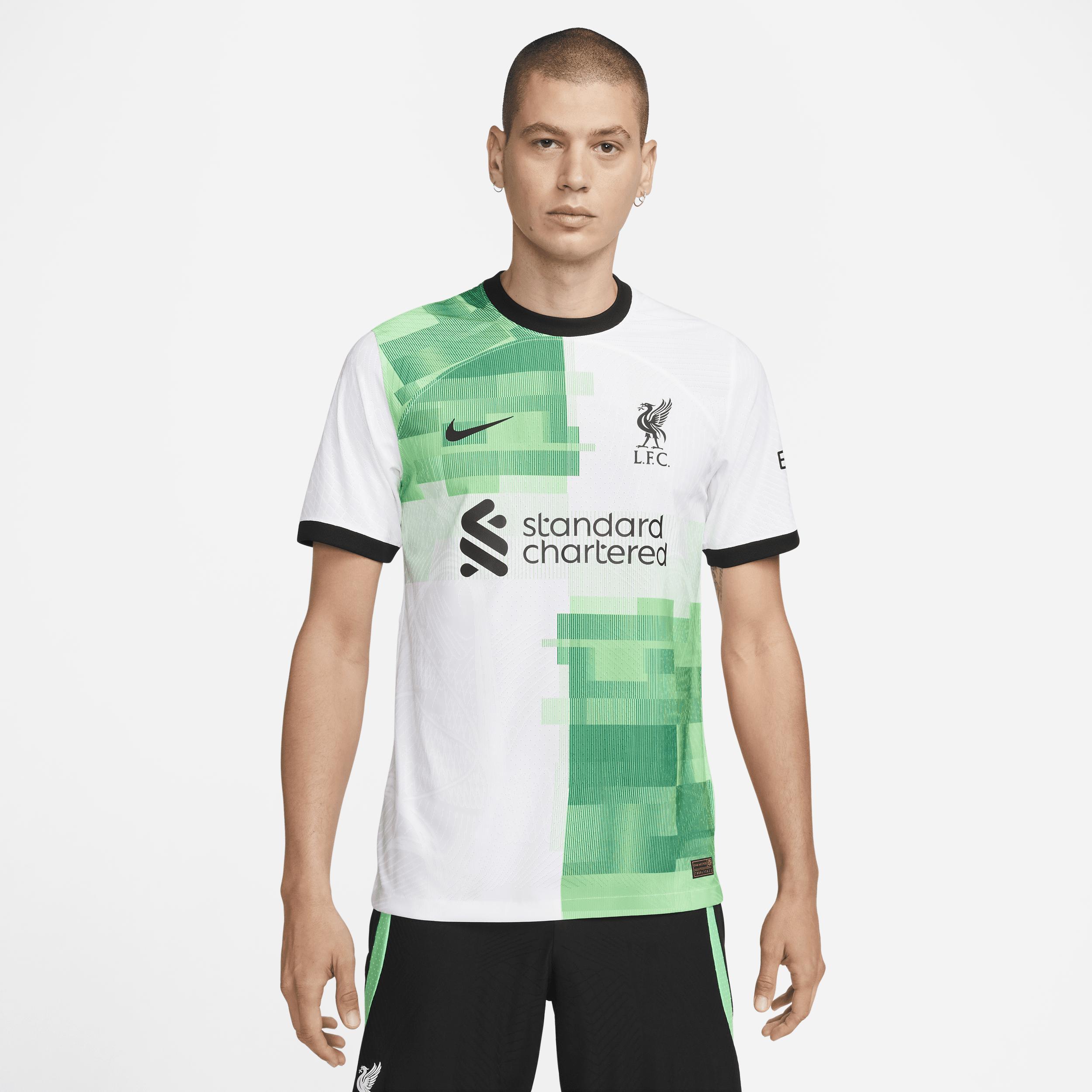 Mens Nike White Liverpool 2023/24 Away Authentic Jersey - White Product Image