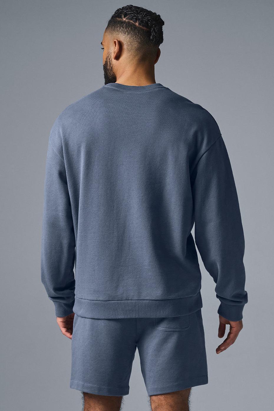 Chill Crew Neck Pullover - Bluestone Male Product Image