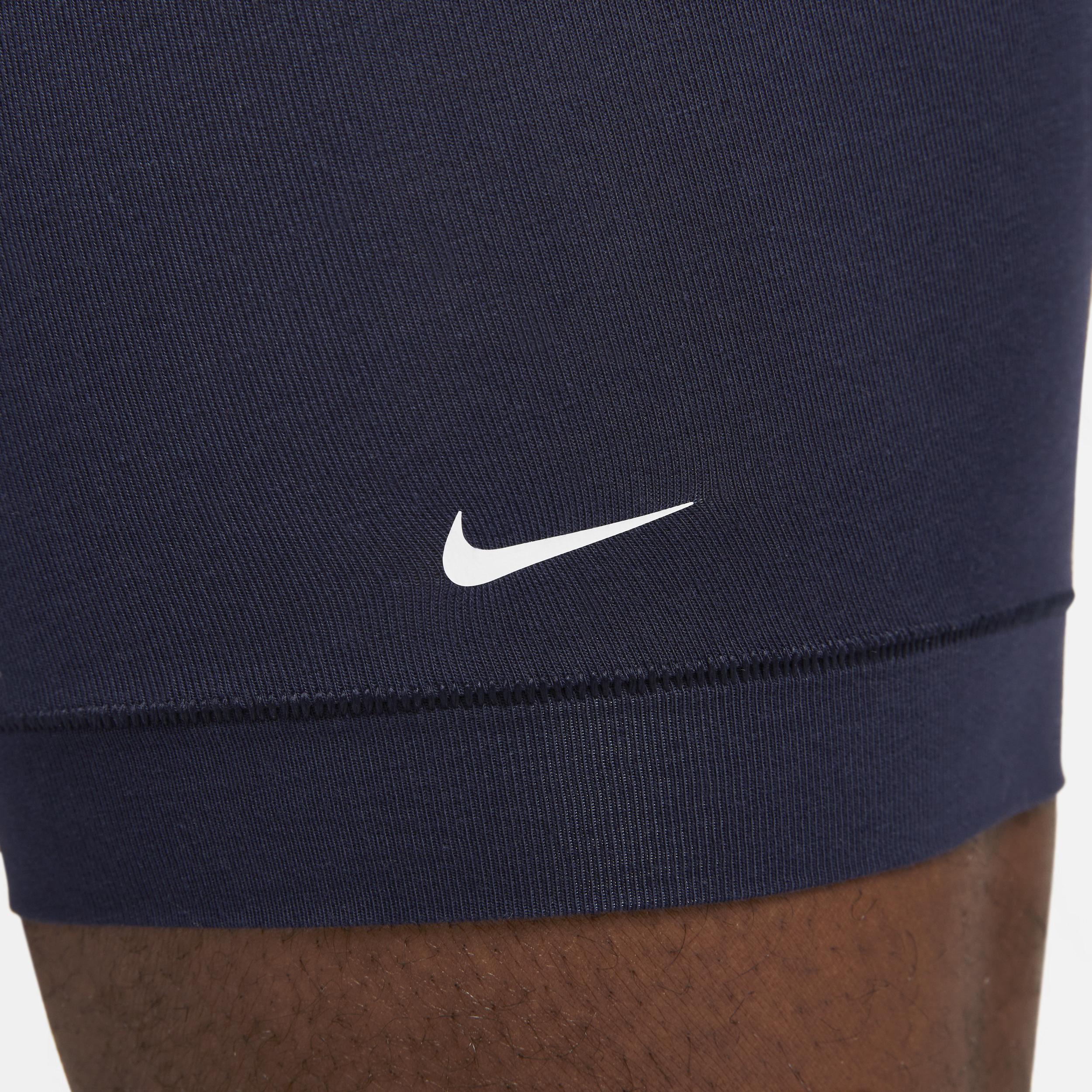 Nike Men's Dri-FIT Essential Cotton Stretch Long Boxer Briefs Product Image