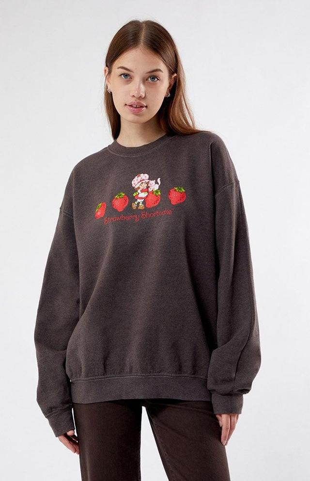 Strawberry Shortcake Women's Cat Crew Creck Sweatshirt Product Image