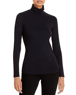 Womens Soft Touch Turtleneck Top Product Image