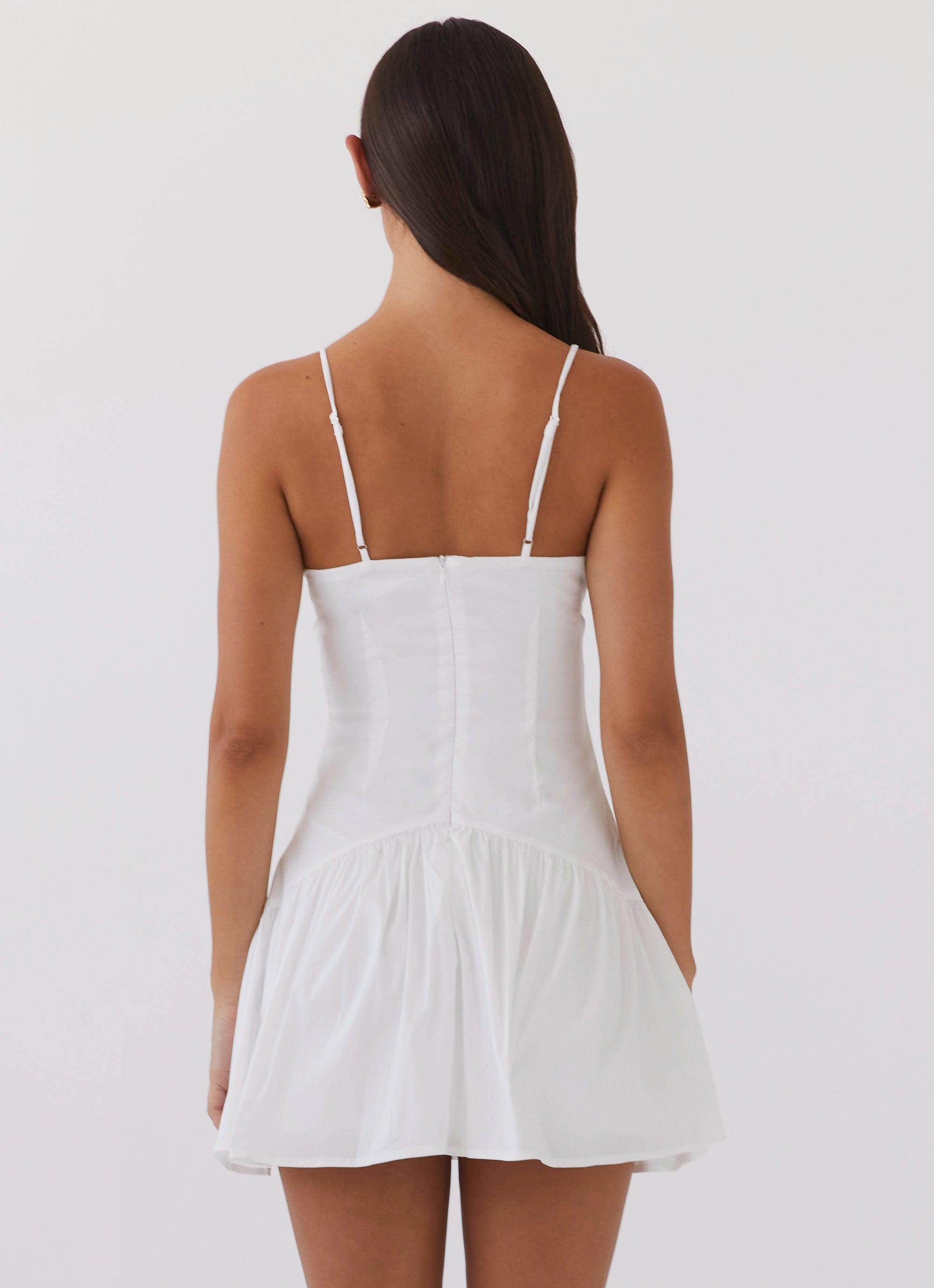 Endless Summer Mini Dress - White Product Image