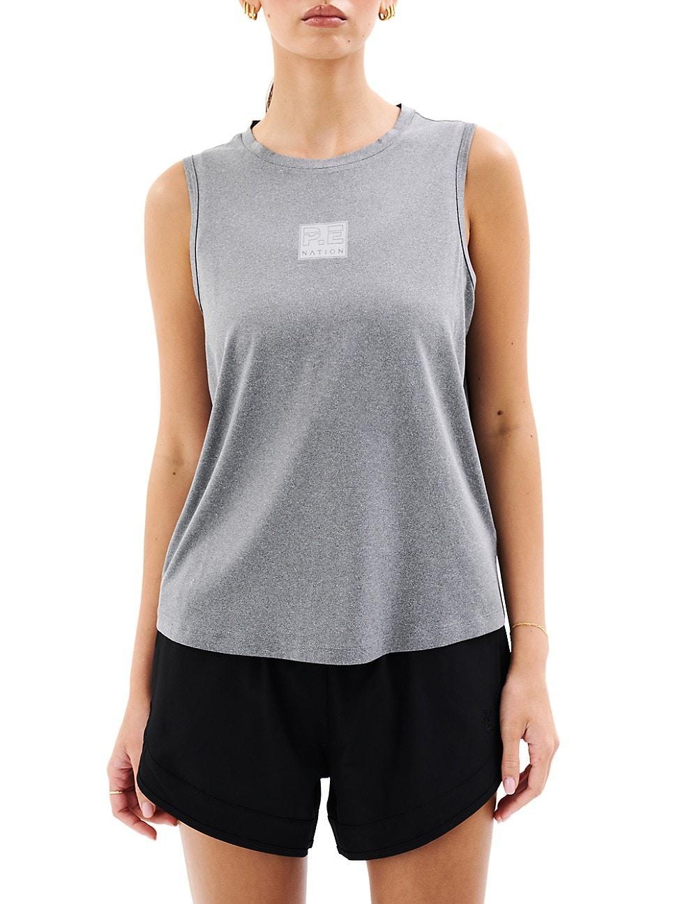 Womens Crossover Marle Air Logo Tank Product Image