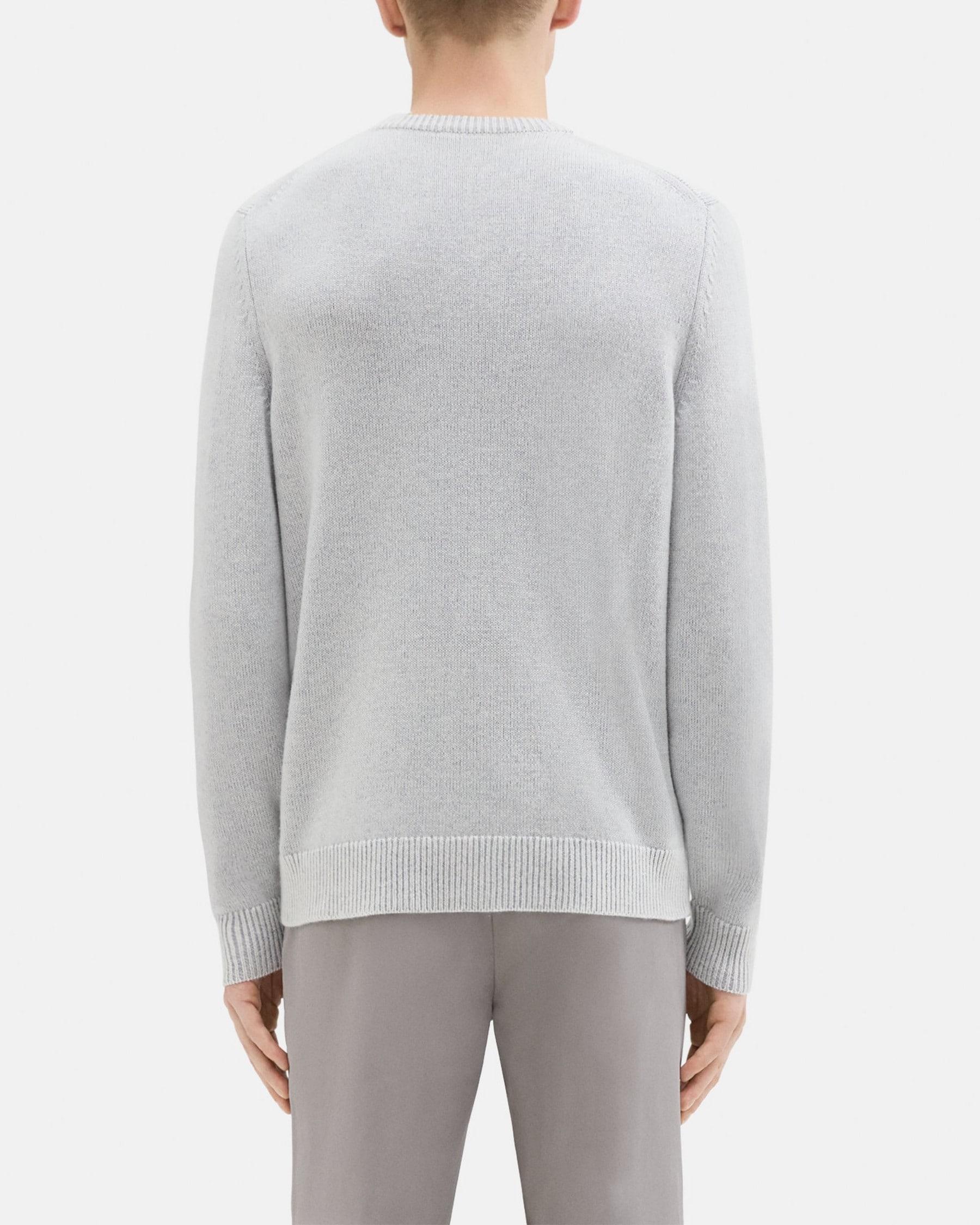 Crewneck Sweater in Wool-Cashmere Product Image