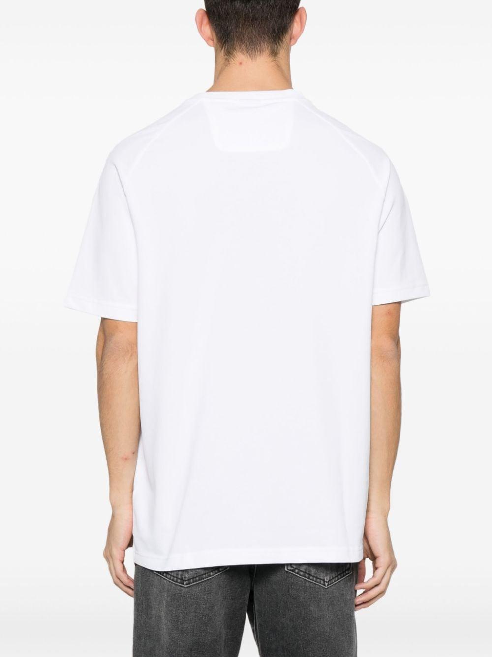 Logo-print T-shirt In White Product Image