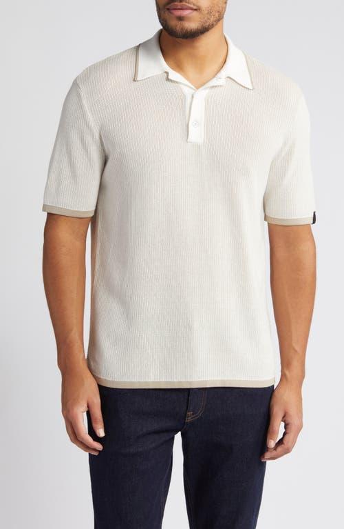 Mens Harvey Knit Polo Shirt Product Image