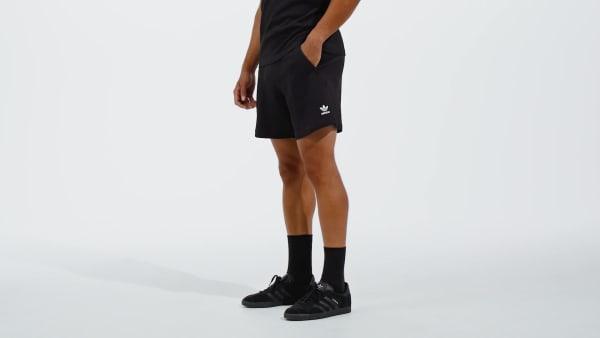 adidas All Blacks Essentials Waffle Shorts All Black XL Mens Product Image