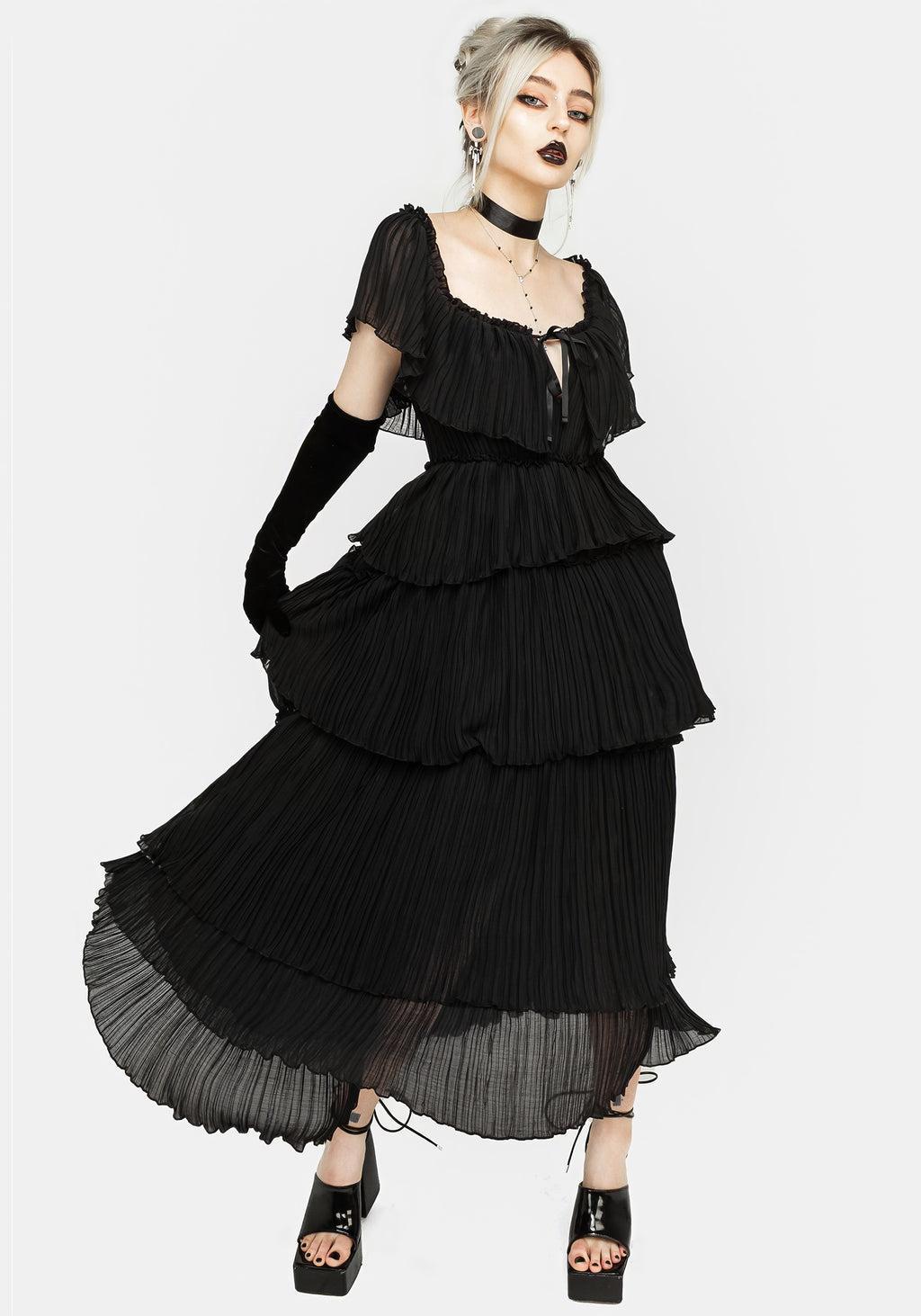 Thornhille Tulle Tiered Midaxi Dress Product Image