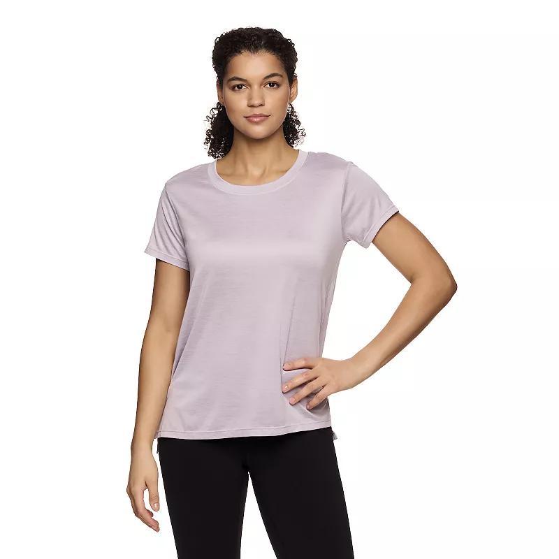 Womens Gaiam Align Marled Short Sleeve Training T-Shirt Product Image