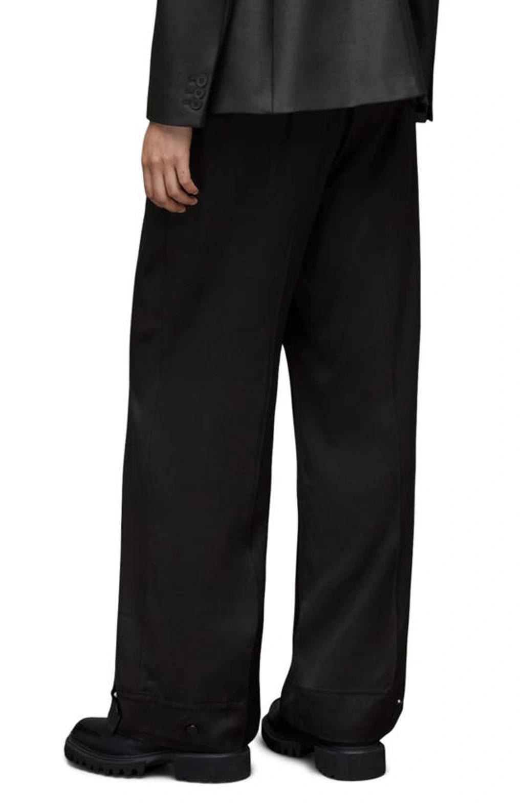 Vanya Pleated Trousers In Black Product Image