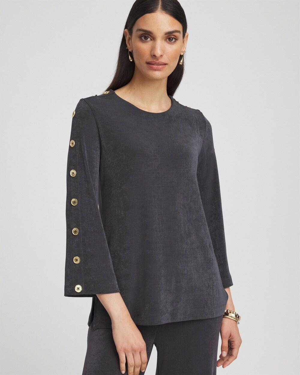 Travelers™ Button Sleeve Tunic Product Image