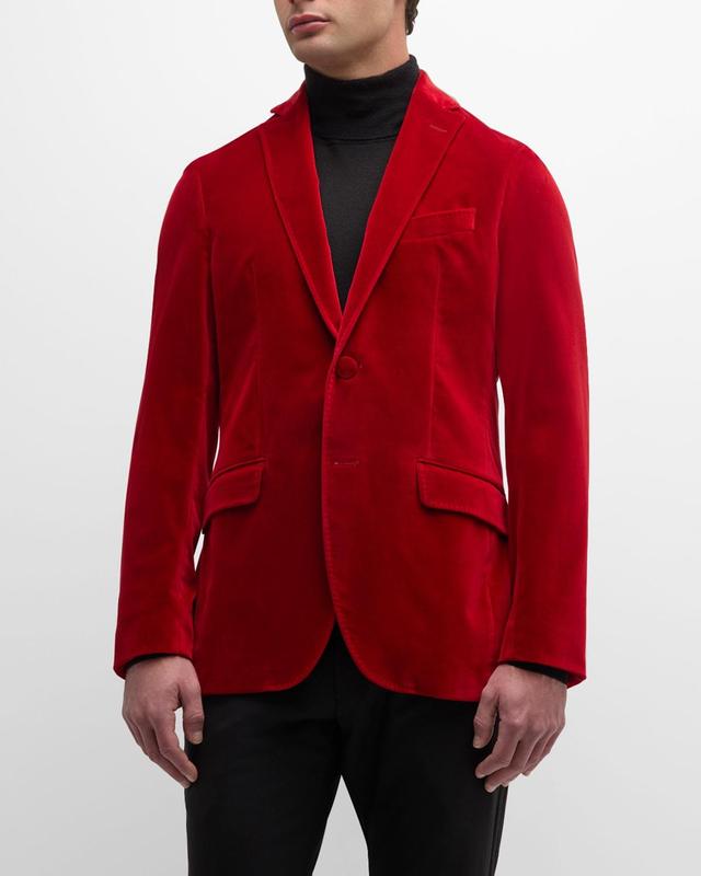 Mens Velvet Tuxedo Jacket Product Image