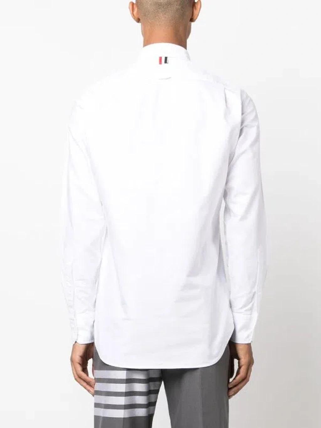 THOM BROWNE Shirt  Men Color White In 100 White Product Image