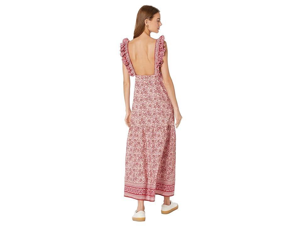 Faherty Hyland Dress (Sun Up Block Print) Women's Dress Product Image