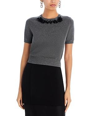 Jason Wu Collection Wool Cashmere Embellished Sweater Product Image