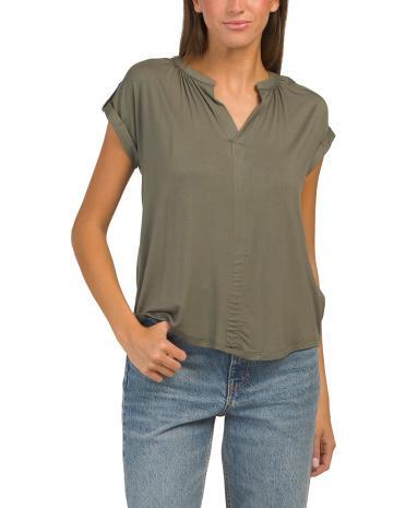 Hi-low T-Shirt for Women | Spandex/Viscose Product Image