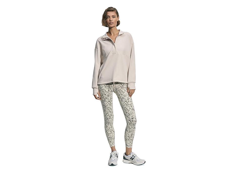 Varley Maida 1/2 Zip Midlayer (Mushroom Marl) Women's Sweatshirt Product Image