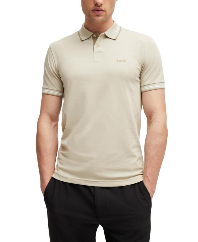 Boss by Hugo Boss Mens Slim-Fit Polo Shirt Product Image