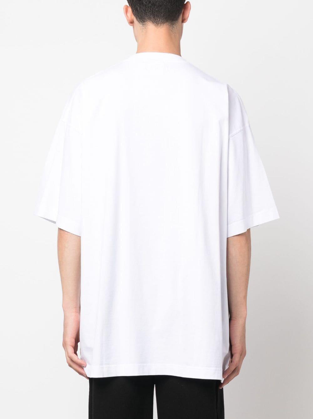 Cotton T-shirt In White Product Image