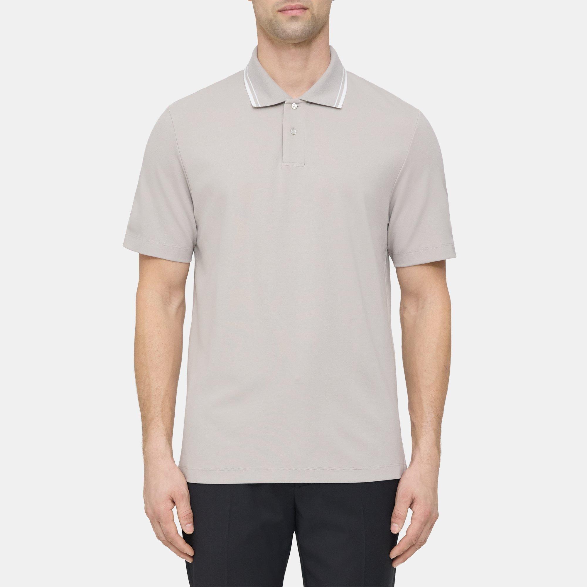 Stretch Jersey Polo Shirt | Theory Outlet Product Image