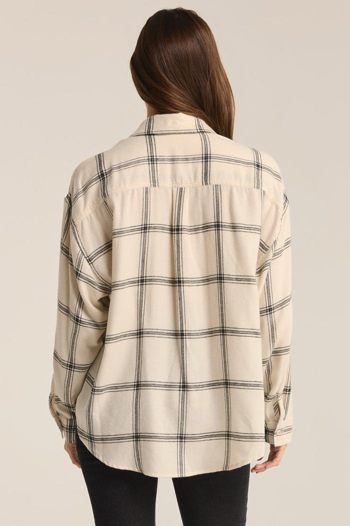 River Plaid Button Up Product Image