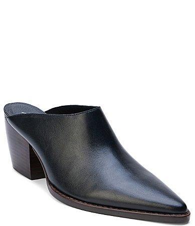 Matisse Cammy Leather Pointed Toe Western Mules Product Image