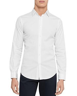 Mens Sylvain Wealth Poplin Long-Sleeve Shirt Product Image